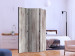 Folding Screen Exquisite Wood - texture of white-painted wooden planks 122969 additionalThumb 2