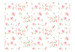 Room Divider Screen Fresh Magnolias II (5-piece) - delicate pattern of pastel flowers 124269 additionalThumb 3