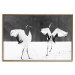 Poster Dancing Cranes - winged animals in a black and white motif 125369 additionalThumb 20