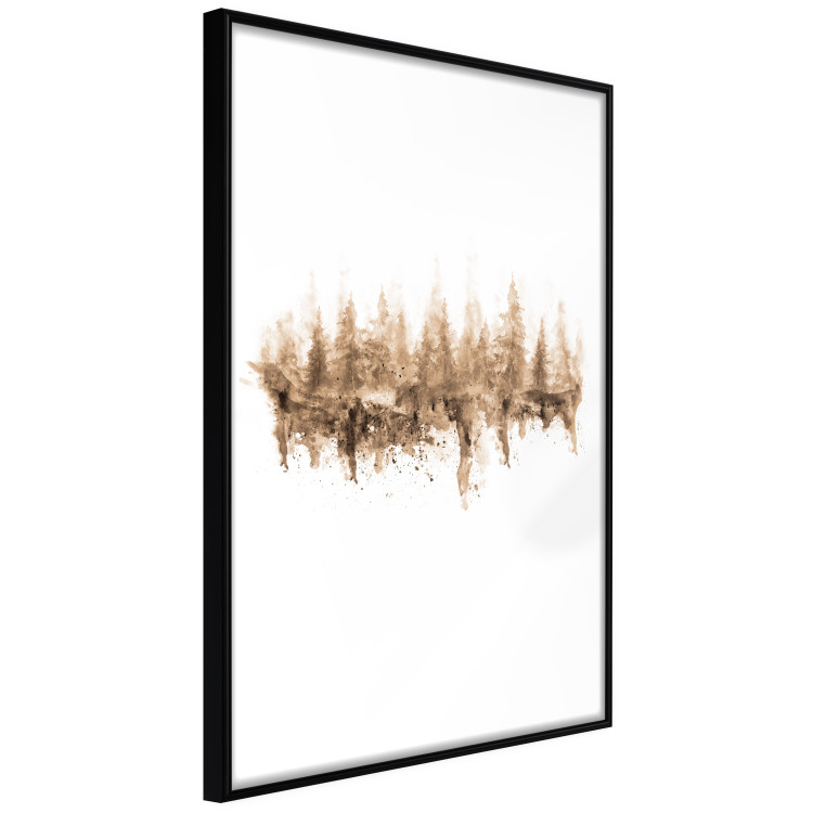 Wall Poster Mystic Forest - abstract scattered sand mimicking a forest pattern 125669 additionalImage 12