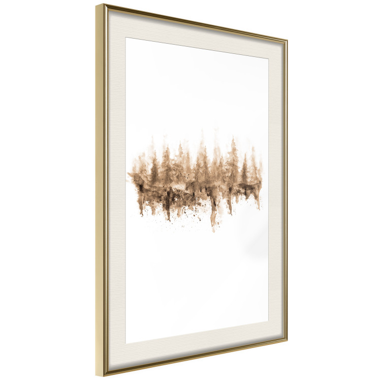 Wall Poster Mystic Forest - abstract scattered sand mimicking a forest pattern 125669 additionalImage 2