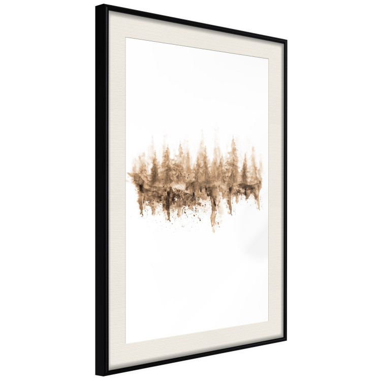 Wall Poster Mystic Forest - abstract scattered sand mimicking a forest pattern 125669 additionalImage 3