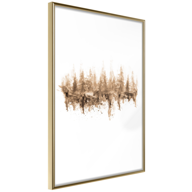 Wall Poster Mystic Forest - abstract scattered sand mimicking a forest pattern 125669 additionalImage 12