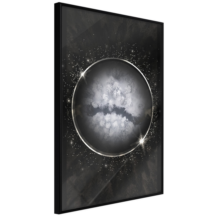Wall Poster Deep Winter - abstract sphere in space depicting wintry world 128069 additionalImage 11