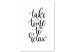 Canvas Take Time to Relax (1-part) vertical - black English inscriptions 129569