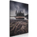 Canvas Print Forested Island (1-piece) Vertical - landscape of dark scenery 130369 additionalThumb 2