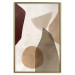 Poster Autumn Shuffle - composition of abstract geometric figures 130469 additionalThumb 21
