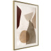 Poster Autumn Shuffle - composition of abstract geometric figures 130469 additionalThumb 3