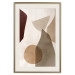 Poster Autumn Shuffle - composition of abstract geometric figures 130469 additionalThumb 20