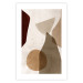 Poster Autumn Shuffle - composition of abstract geometric figures 130469 additionalThumb 19