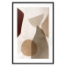 Poster Autumn Shuffle - composition of abstract geometric figures 130469 additionalThumb 17