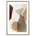 Poster Autumn Shuffle - composition of abstract geometric figures 130469 additionalThumb 14