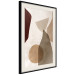 Poster Autumn Shuffle - composition of abstract geometric figures 130469 additionalThumb 2