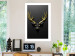 Wall Poster Golden Antlers - abstract figure resembling a deer with golden details 132269 additionalThumb 3
