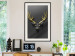 Wall Poster Golden Antlers - abstract figure resembling a deer with golden details 132269 additionalThumb 18