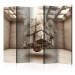 Folding Screen Prison of Space II - abstract geometric concrete figure 133669