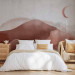 Wall Mural Desert landscape - desert landscape with moon and sunrise 135169 additionalThumb 2