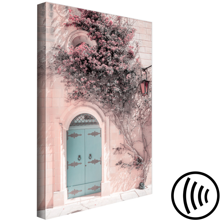 Canvas Print Blue Doors (1-piece) Vertical - architecture in boho motif 135869 additionalImage 6