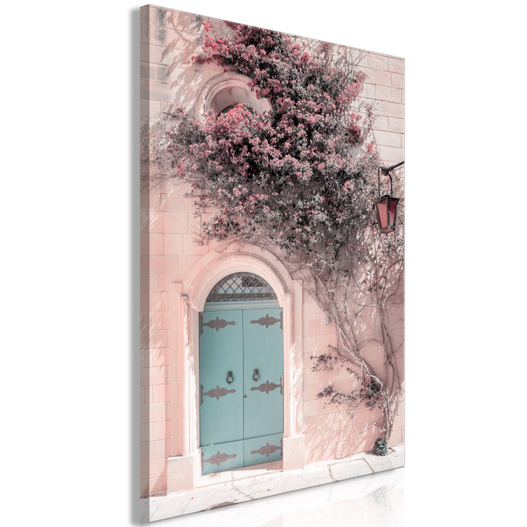 Canvas Print Blue Doors (1-piece) Vertical - architecture in boho motif 135869 additionalImage 2