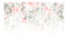 Room Separator Rose Waterfall - First Variant II (5-piece) - Flowers on white 136169 additionalThumb 3