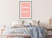 Poster More Self Love - white and pink English texts on a pastel background 138869 additionalThumb 12