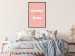 Poster More Self Love - white and pink English texts on a pastel background 138869 additionalThumb 11