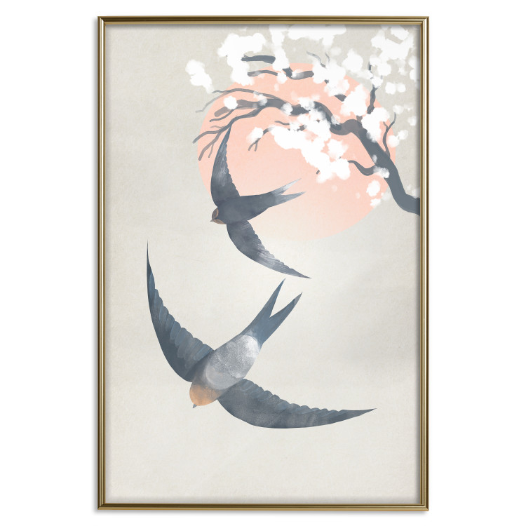 Wall Poster Swallows in Flight [Poster] 142469 additionalImage 21