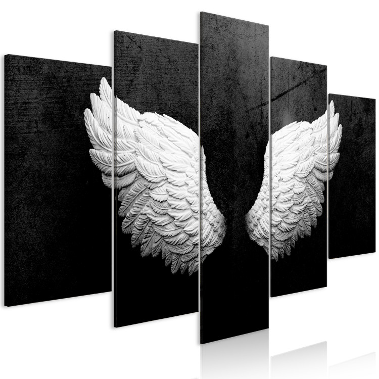 Canvas Print Feathered Wings (5 Parts) Wide 142869 additionalImage 2
