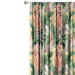Decorative Curtain Rainforest flora - a floral pattern with white flowers and leaves 147169 additionalThumb 7
