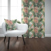 Decorative Curtain Rainforest flora - a floral pattern with white flowers and leaves 147169 additionalThumb 6