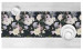 Table Runner Stately bouquet - rose and peony flowers on black background 147269 additionalThumb 5