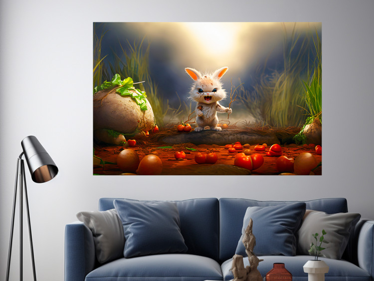 Wall Poster Garden Robber - A Small Rabid Bunny Hunting for Carrots 151569 additionalImage 15