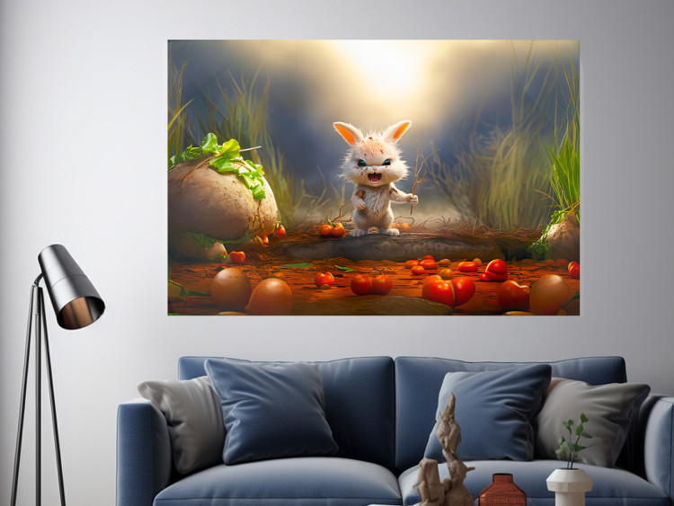 Wall Poster Garden Robber - A Small Rabid Bunny Hunting for Carrots 151569 additionalImage 10