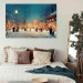 Poster Winter Postcard - A Snowy Street Lit up With Retro Lanterns 151869 additionalThumb 11
