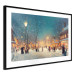 Poster Winter Postcard - A Snowy Street Lit up With Retro Lanterns 151869 additionalThumb 6
