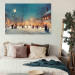 Poster Winter Postcard - A Snowy Street Lit up With Retro Lanterns 151869 additionalThumb 15