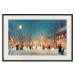 Poster Winter Postcard - A Snowy Street Lit up With Retro Lanterns 151869 additionalThumb 25