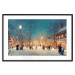 Poster Winter Postcard - A Snowy Street Lit up With Retro Lanterns 151869 additionalThumb 13