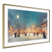 Poster Winter Postcard - A Snowy Street Lit up With Retro Lanterns 151869 additionalThumb 7