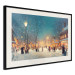 Poster Winter Postcard - A Snowy Street Lit up With Retro Lanterns 151869 additionalThumb 8