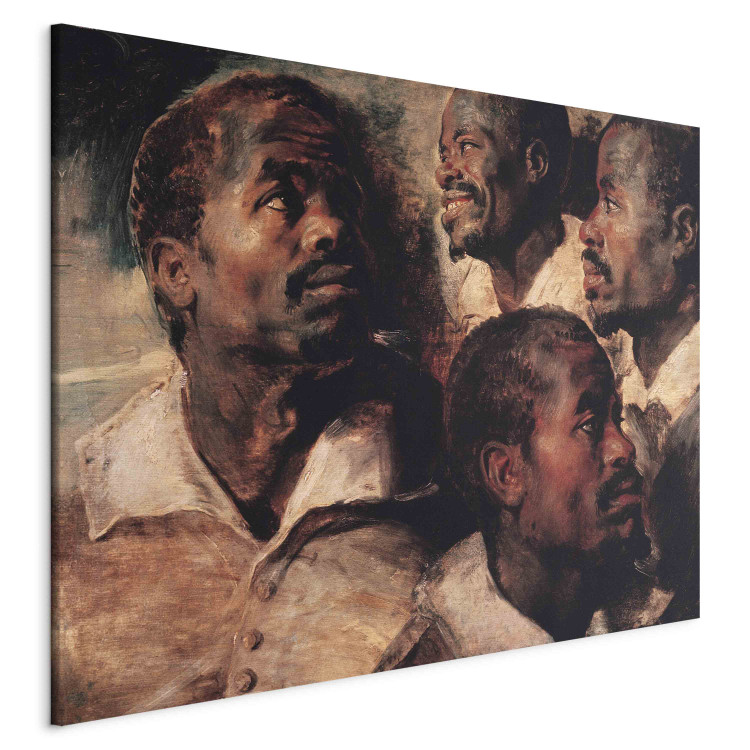 Reproduction Painting Studies of the Head of a Negro 154569 additionalImage 2