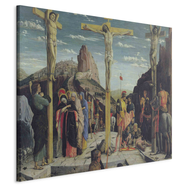 Reproduction Painting Calvary, central predella panel from the St. Zeno of Verona altarpiece 155269 additionalImage 2