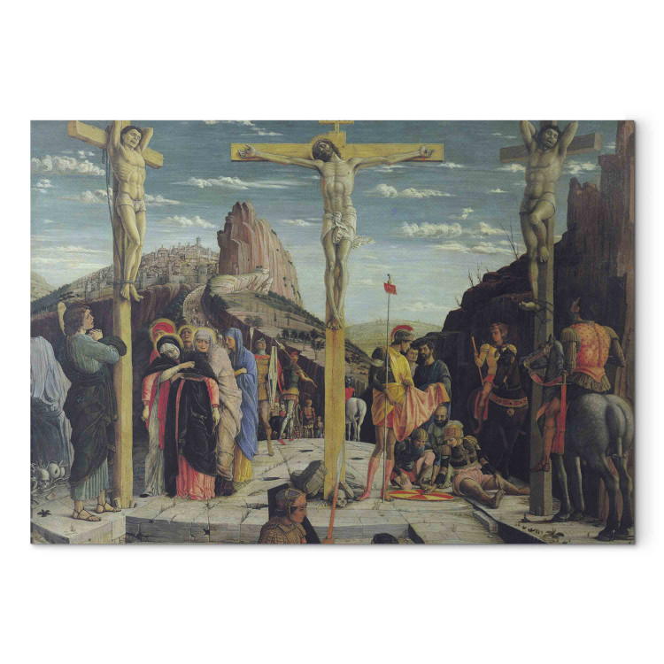 Reproduction Painting Calvary, central predella panel from the St. Zeno of Verona altarpiece 155269