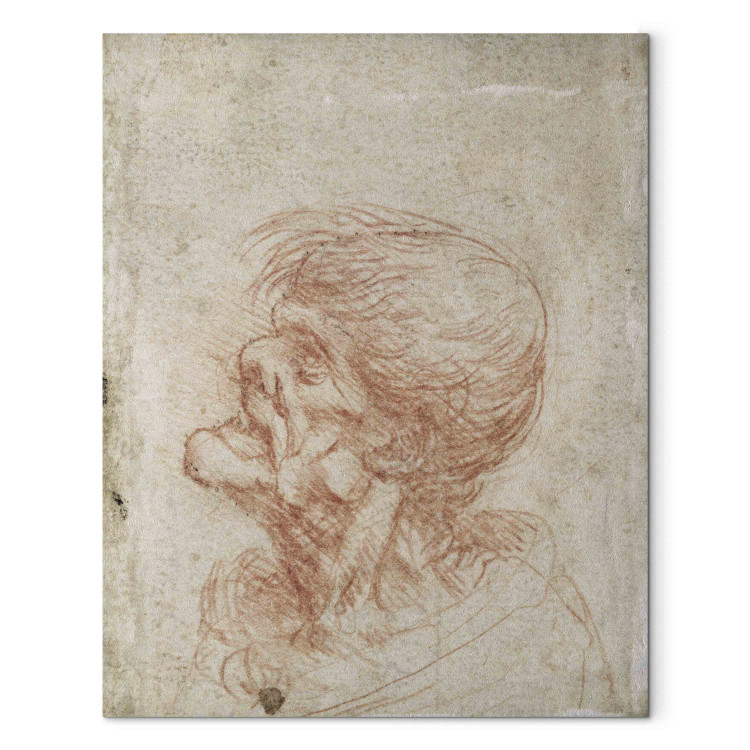 Reproduction Painting Caricature Head Study of an Old Man 156869