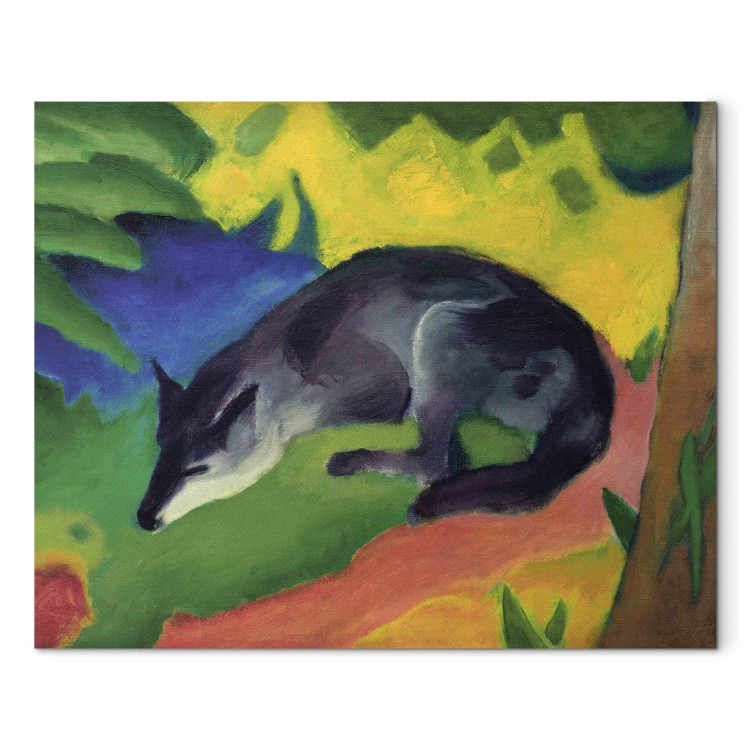 Art Reproduction Black and Blue Fox 159069