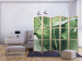Room Divider Screen Large Leaves - Floral Motif in Shades of Green II [Room Dividers] 159569 additionalThumb 8