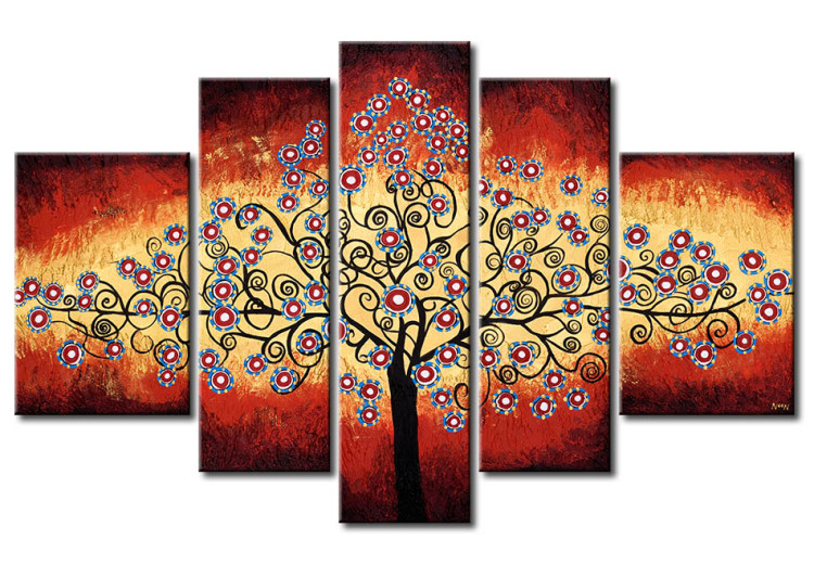 Canvas Art Print Flourishing tree 49869