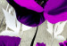 Canvas Art Print Meadow: Purple Poppies 50369 additionalThumb 4