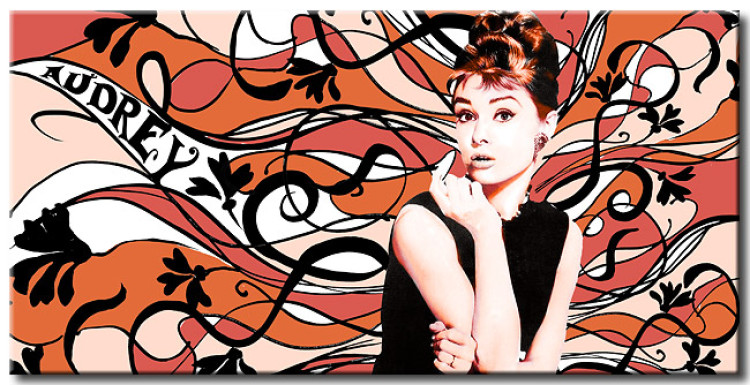 Canvas Art Print Audrey Hepburn 50469