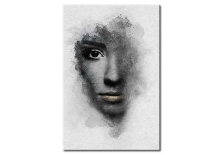 Canvas Grey Portrait 64469